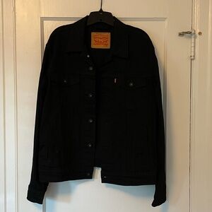 Levi's Men's Black Denim Jacket, size M